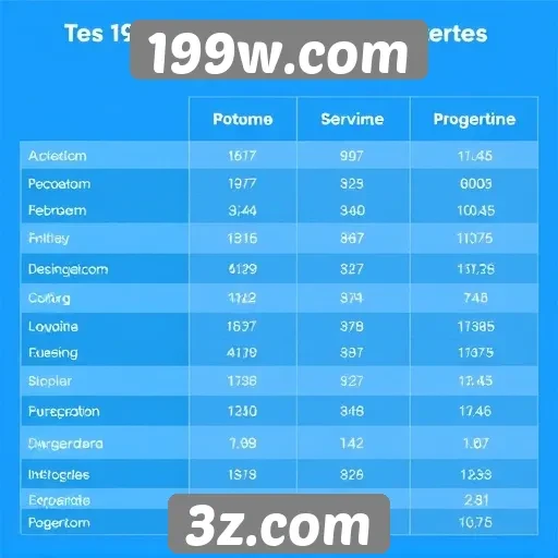 Comparativo entre 199w.com e concorrentes do setor