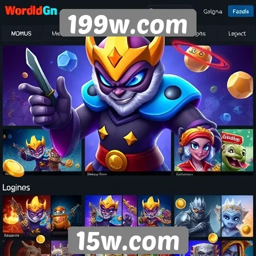 A diversidade de jogos disponíveis em 199w.com