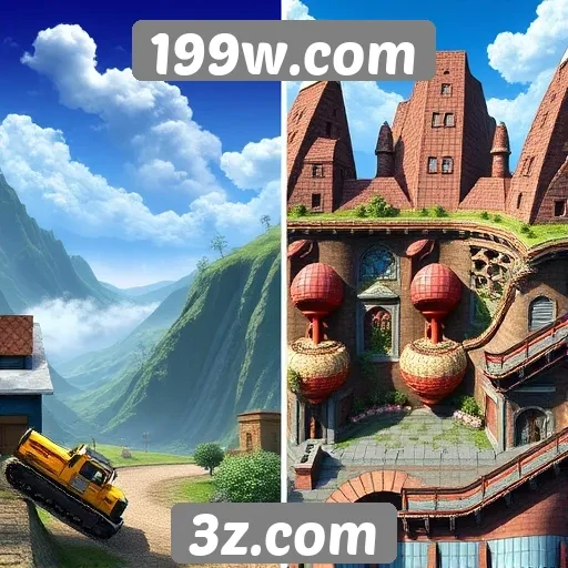 Comparação de gráficos em jogos do 199w.com